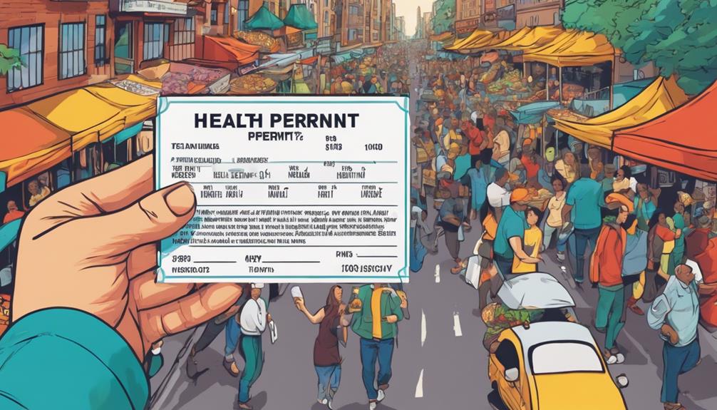 health permit cost inquiry