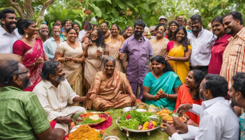 tamil culture emphasizes community support